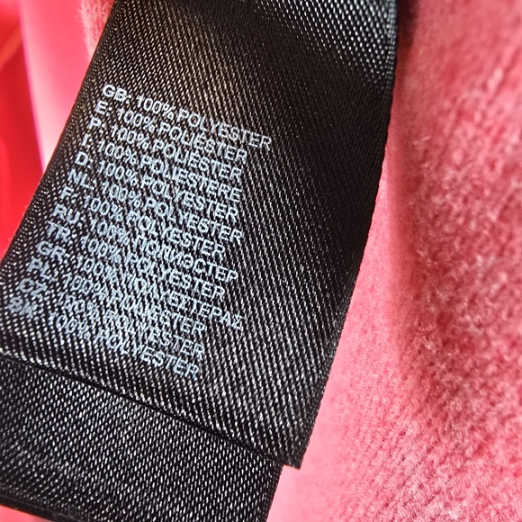 The North Face Women's 100 Confer Pink Full Zip Up Jacket Athleisure Outdoor XL - Picture 16 of 16